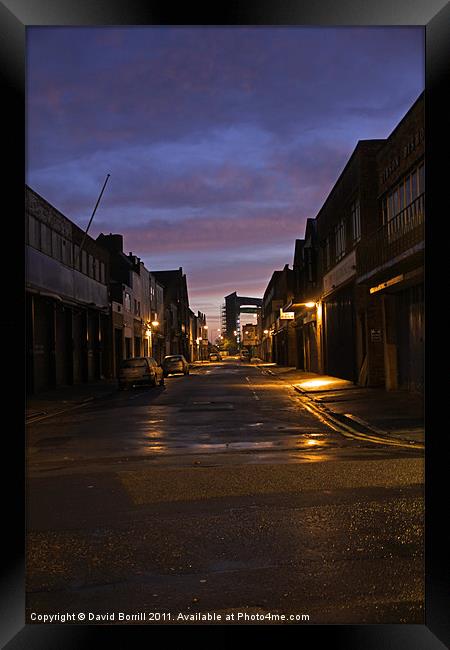 Early Morning Framed Print by David Borrill