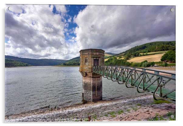 Talybont Reservoir, Brecon Beacons Acrylic by Gordon Maclaren