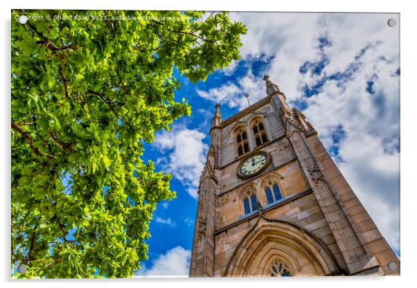 Blackburn Cathedral, Lancashire Acrylic by Shafiq Khan