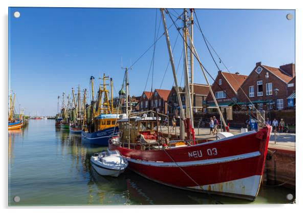 Neuharlingersiel Acrylic by Thomas Schaeffer