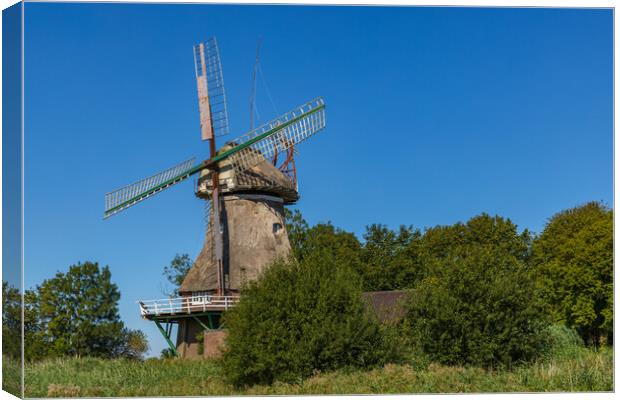 Windmill Minsen Canvas Print by Thomas Schaeffer