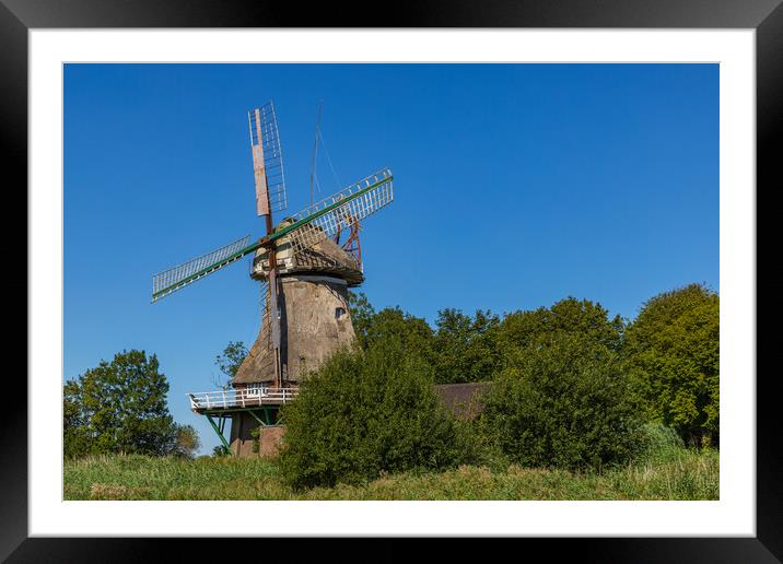 Windmill Minsen Framed Mounted Print by Thomas Schaeffer