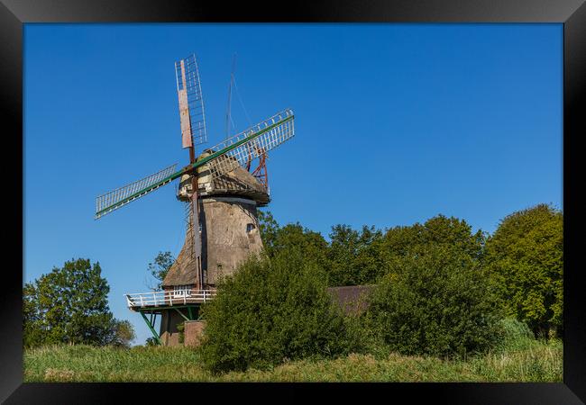 Windmill Minsen Framed Print by Thomas Schaeffer