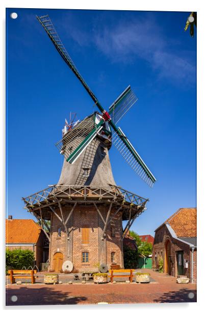 Windmill Jever Acrylic by Thomas Schaeffer