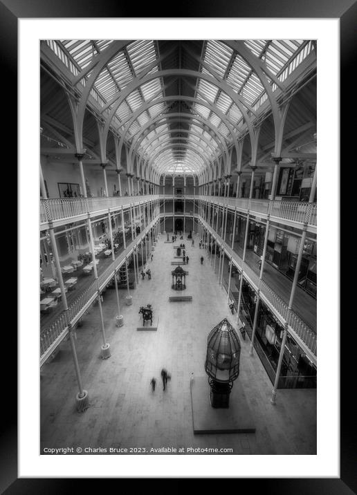 National Museum of Scotland Framed Mounted Print by Charles Bruce