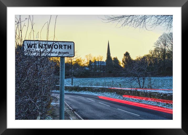 Wentworth Rotherham  Framed Mounted Print by Alison Chambers