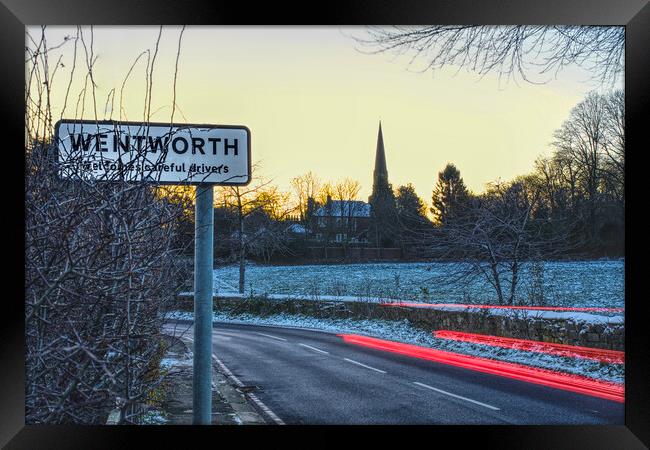 Wentworth Rotherham  Framed Print by Alison Chambers