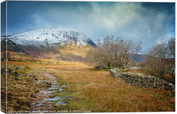 Buttermere Dubs Canvas Print by Philip Baines