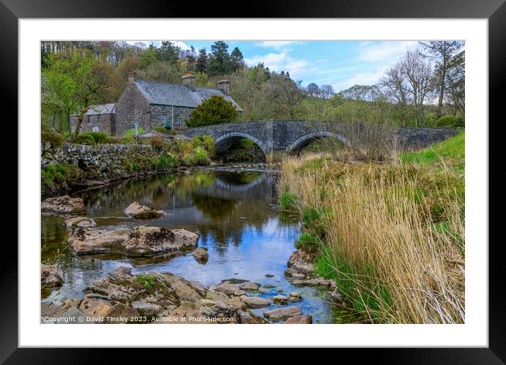 Ysbyty Ifan Framed Mounted Print by David Tinsley