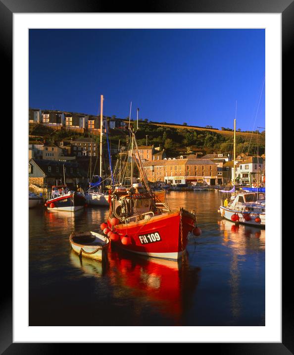 Mevagissey  Framed Mounted Print by Darren Galpin