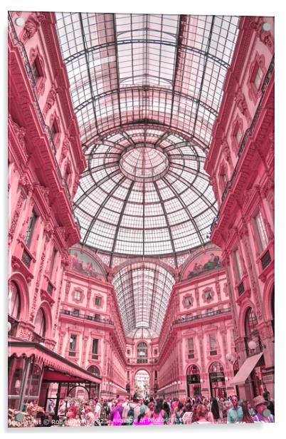 Galleria Pinky Acrylic by Rob Hawkins