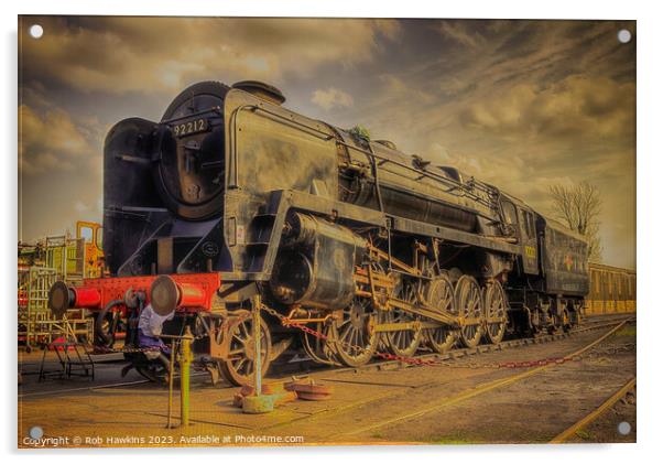 The Power of the 9F Acrylic by Rob Hawkins