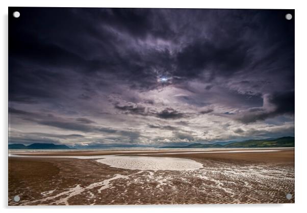 Inch Beach Acrylic by Dave Hudspeth Landscape Photography
