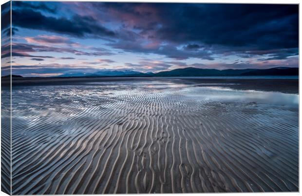 Inch beach towards Co Kerry Canvas Print by Dave Hudspeth Landscape Photography