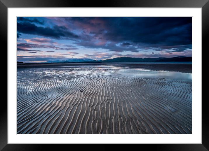 Inch beach towards Co Kerry Framed Mounted Print by Dave Hudspeth Landscape Photography