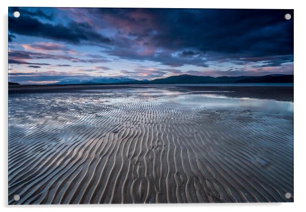 Inch beach towards Co Kerry Acrylic by Dave Hudspeth Landscape Photography