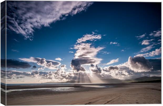 Inch Beach, Ireland Canvas Print by Dave Hudspeth Landscape Photography
