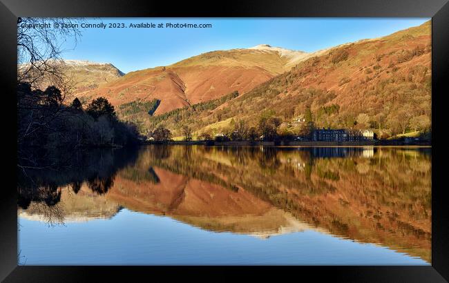Grasmere Reflections Framed Print by Jason Connolly