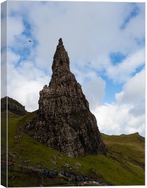 The Storr Canvas Print by Emma Dickson