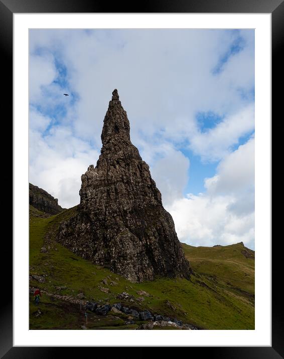 The Storr Framed Mounted Print by Emma Dickson