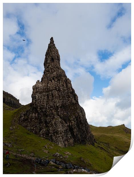 The Storr Print by Emma Dickson