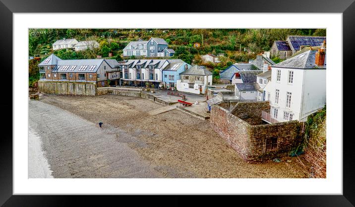 Cawsand Beach Cornwall Framed Mounted Print by Peter F Hunt