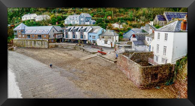 Cawsand Beach Cornwall Framed Print by Peter F Hunt