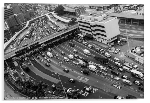 Kowloon Toll road Tsim Sha Tsui East Asia Acrylic by Spotmatik 