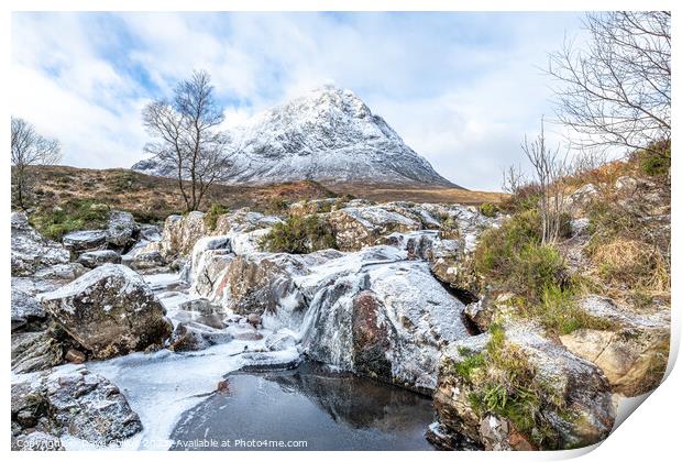Highland Winter Print by Dave Collins