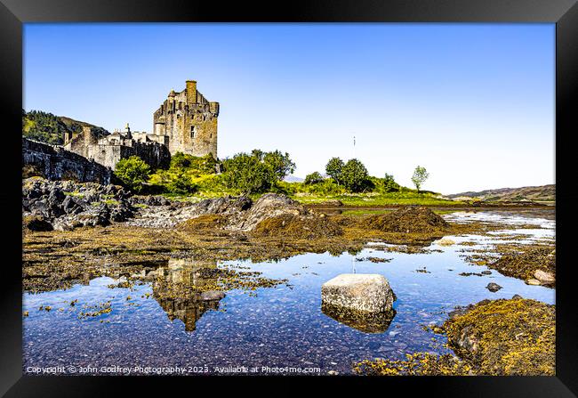 Eilean Donan Castle. Framed Print by John Godfrey Photography