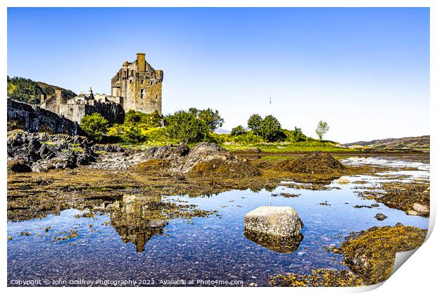 Eilean Donan Castle. Print by John Godfrey Photography