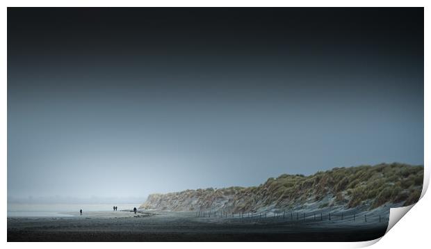 West Wittering Print by Mark Jones