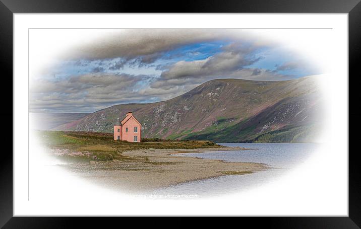 The Pink House. Framed Mounted Print by John Godfrey Photography