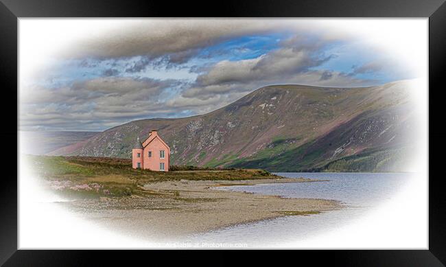 The Pink House. Framed Print by John Godfrey Photography