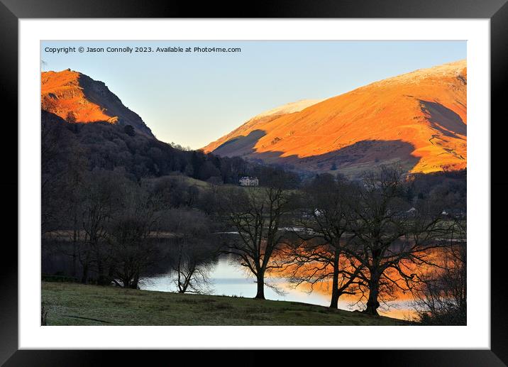 Grasmere. Framed Mounted Print by Jason Connolly