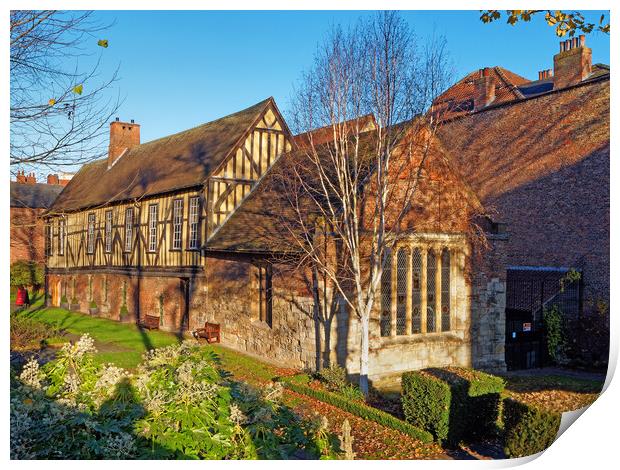 The Merchant Adventurers Hall, York Print by Darren Galpin