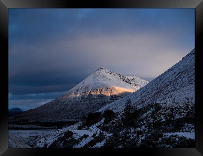 Beinn Dorain Framed Print by Emma Dickson