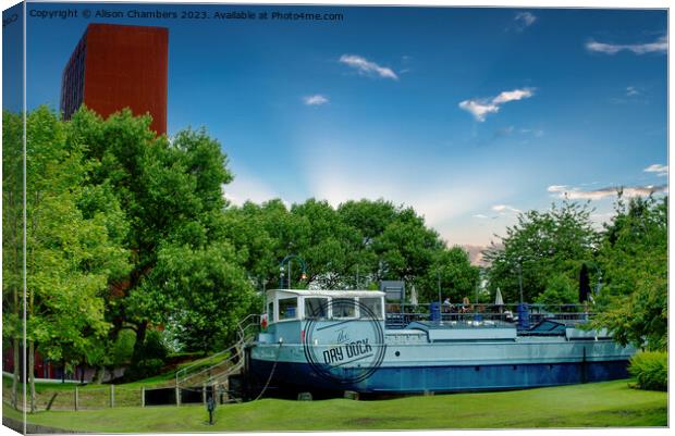 Leeds Canvas Print by Alison Chambers