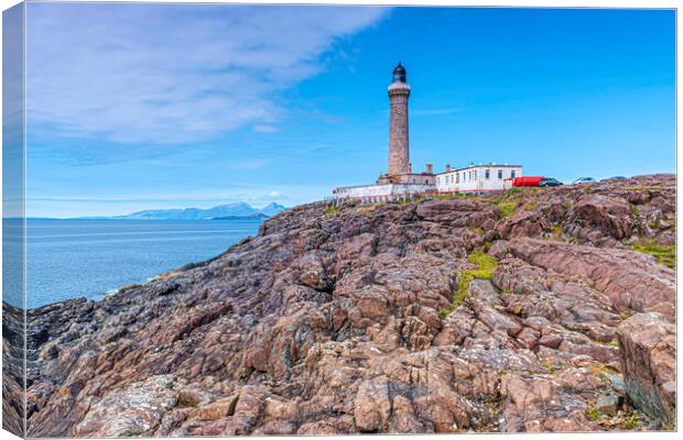 Ardnamurchan Lighthouse Canvas Print by Valerie Paterson
