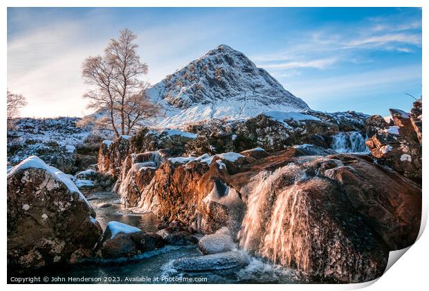 Buachaille Etive Mòr Print by John Henderson