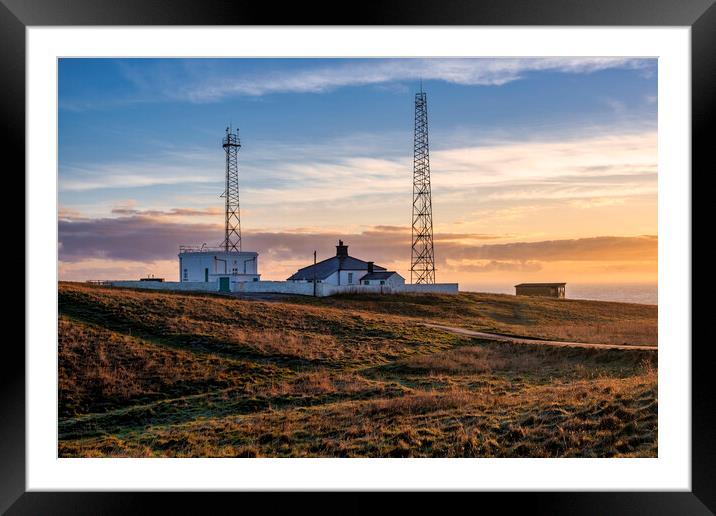A Majestic Sunrise at Flamborough Head Framed Mounted Print by Tim Hill