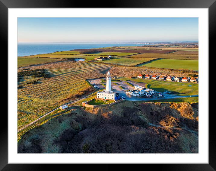 Flamborough Head Lighthouse Framed Mounted Print by Tim Hill