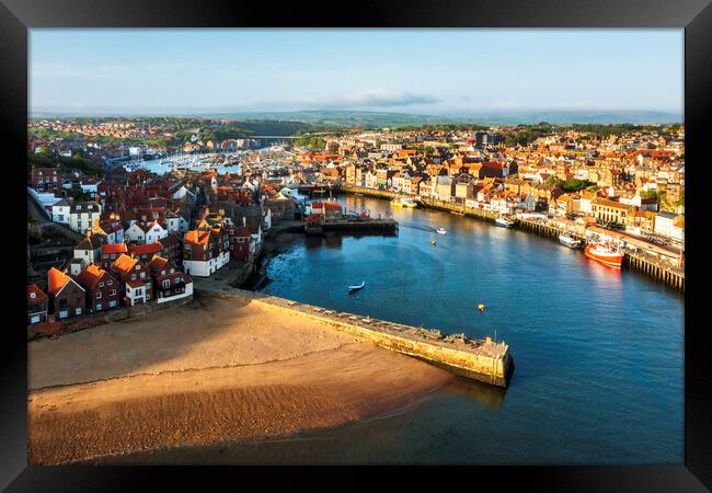 Discovering the Wonders of Whitby Framed Print by Tim Hill