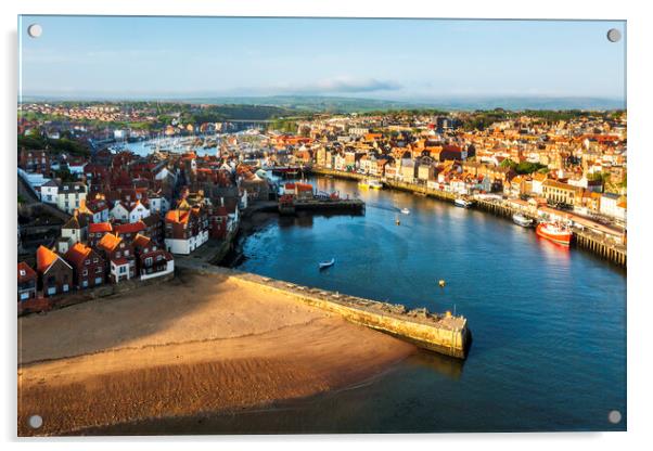 Discovering the Wonders of Whitby Acrylic by Tim Hill
