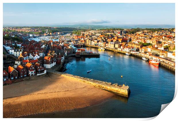 Discovering the Wonders of Whitby Print by Tim Hill
