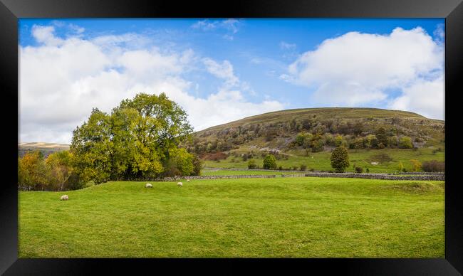 Bucken countryside panorama Framed Print by Jason Wells