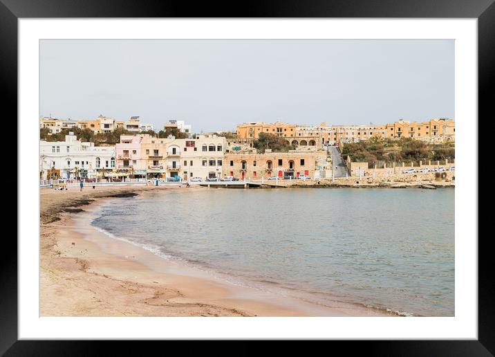 St George's Bay Framed Mounted Print by Jason Wells