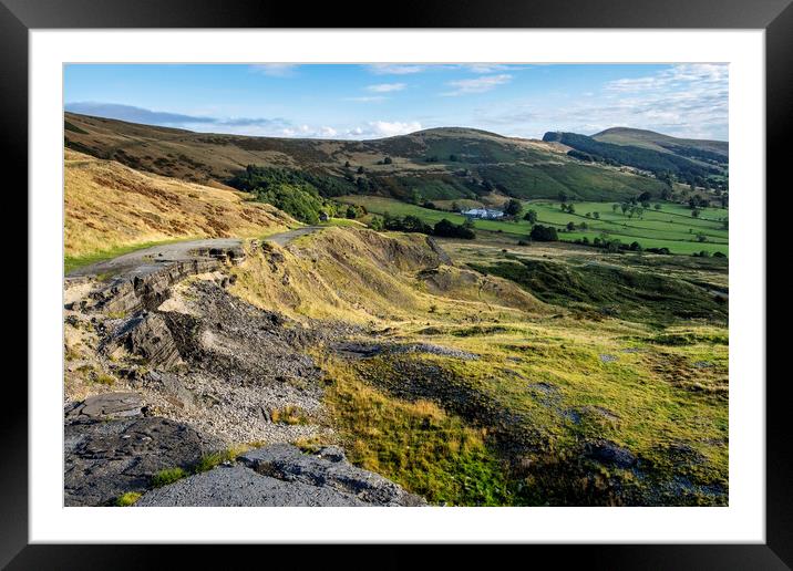 The Forgotten Road to Mam Tor Framed Mounted Print by Tim Hill