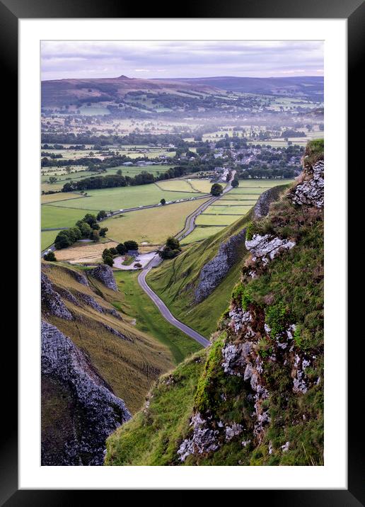 Majestic Scenic Drive through Winnats Pass Framed Mounted Print by Tim Hill