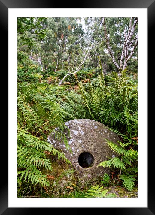 Secrets of the Abandoned Millstone Framed Mounted Print by Tim Hill